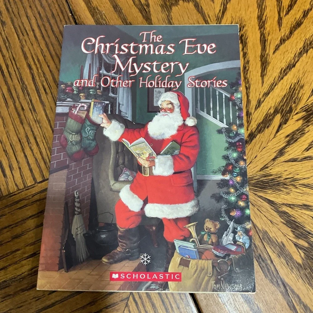 Christmas books:Bunnicula, Santa Dog, Teeny Witch, Carols, Black Lagoon, Mystery